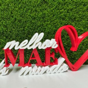 Placa Melhor Mãe do Mundo